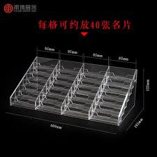 1pc business card display holder office desk organizer metal stand. Acrylic Storage Box Exhibition Transparent Large Capacity Multi Cell Business Card Holder Business Card Holder Collection Box Creative Place Business Card Box Display Stand Front Desk Business High End Business Card Shelf Display