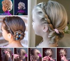 Diy Zopfe Und Hochsteckfrisuren Aus Dem Film Quot The Frozen Quot Frozen Hochsteckfrisuren Zopfe Geflochtene Frisuren Flechtfrisuren Frisur Hochgesteckt