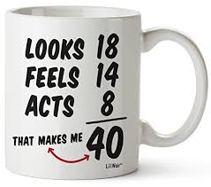 With gifts and ideas to make their 40th one to remember, prezzybox is the place to be to prezzybox uses cookies to ensure we give you the best experience. 40th Birthday Gifts For Women Forty Years Old Men Gift Mugs Import It All