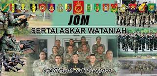 Masyarakat berumur 18 tahun ke atas dan sihat tubuh badan. Pengambilan Askar Wataniah Rejimen 501 Askar Wataniah Facebook