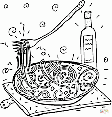 40+ italian food coloring pages for printing and coloring. Italian Coloring Page Coloring Home