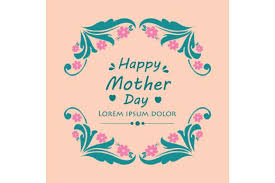 Mom has the strongest and the quietest influence on us. Unique Happy Mother Day Card Design Graphic By Stockfloral Creative Fabrica In 2020 Happy Mother S Day Card Happy Mothers Day Happy Mother S Day Greetings