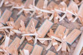 You can paint something on one of the if you're planning on having your wedding on a beach, but don't know how to decorate your wedding place cards, then we have a great solution for you. 7 Ways To Diy Those Place Cards Yourself New Jersey Bride