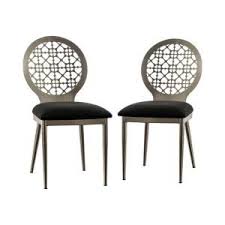 Noble House Hiro Traditional Light Teal Diamond Patterned Fabric Dining Chairs Set Of 2 41865 In 2020 Black Side Chair High Back Dining Chairs Furniture Of America