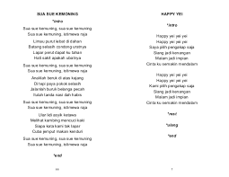 Niat di hati bang hoi nak buat jasa. Lagu Pengakap
