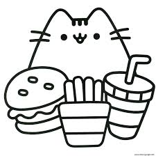 22 Awesome Image Of Food Coloring Pages Davemelillo Com Pusheen Coloring Pages Unicorn Coloring Pages Cool Coloring Pages