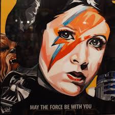 Princess Leia Tribute Pop Art Poster, Star Wars