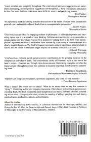 Check spelling or type a new query. Confrontations With The Reaper A Philosophical Study Of The Nature And Value Of Death Amazon De Feldman Fred Fremdsprachige Bucher