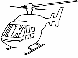 Helicopter coloring page for kids. Helicopter 136159 Transportation Printable Coloring Pages