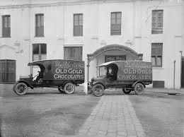 Delivery Vehicles Used By Macrobertson Chocolate Factory Historical Photos Australia History Historical