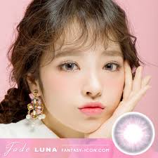 Jade Luna Grey Colored Contacts