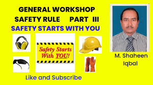 A power safety pool cover or safety cover for spas is another barrier option. Workshop General Safety Rules Part Iii Youtube