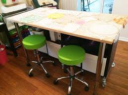 If you want to stand while crafting, this is a perfect option. The Best Ikea Craft Room Tables And Desks Ideas Jennifer Maker
