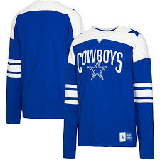 Vintage 1995 dallas cowboys mens t shirt xl | nfl american football big print. Men S Royal Dallas Cowboys Rivalry Long Sleeve T Shirt