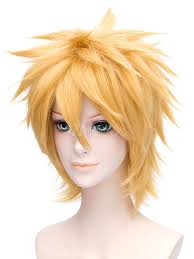 Naruto Uzumaki Naruto Cosplay Wig Blonde Straight Halloween Cosplay Uzumaki Naruto Cosplay Wigs Blonde Naruto Cosplay Wigs