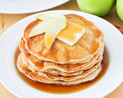delicious apple pancakes filled with