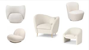 Canapés design, matelas, literie de qualité. Les Plus Beaux Fauteuils Blancs Et Ronds Instagramables Le Blog Deco De Mlc Fauteuil Blanc Design Fauteuil Blanc Canape Arrondi
