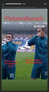 Çalhanoğlu, i̇brahimovic´in takıma gelmesiyle milan daha da çekici bir hale geldi. Photo Ibrahimovic Jokes With Calhanoglu Over Free Kick Duty I Didn T Decide Yet