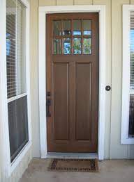 Vintage style craftsman entry doors in fiberglass. Craftsman Wood Door Gallery The Front Door Company