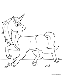 We have over 120 different and attractive unicorn pictures on our website. Young Unicorn Coloring Page Coloring Pages Printable