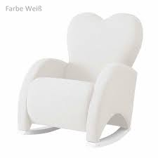 Stillsessel Love Mit Herzform Ruckenlehne In Verschiedenen Farben Erhaltlich Schaukelt Aus Weichem Eco Leder Leicht Zu Sessel Schaukelstuhl Schaukelsessel