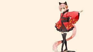 You'll find some variation of it, but it's uncommon if it really does exist at all. Download Wallpaper 1920x1080 Anime Girl Cat Costume Ears Kimono Full Hd 1080p Hd Background
