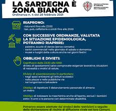 La sardegna zona bianca dal 1 marzo è un grande risultato ottenuto grazie all'impegno di tutti i cittadini sardi, un punto di partenza piuttosto che di arrivo. Sardegna Prima Regione In Zona Bianca Sardinia Turismo