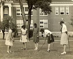Croquet Tuskegee African American Boarding School