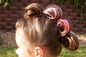 My Daughter Had A Rock Star Day At School This Past Week And Here Is The Hairstyle We Did We Ve Done This F Crazy Hair Wacky Hair Days Crazy Hair Day