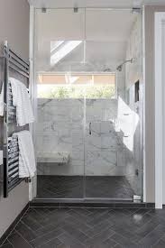 Check spelling or type a new query. Dark Gray Slate Herringbone Pattern Bath Floor Tiles Transitional Bathroom