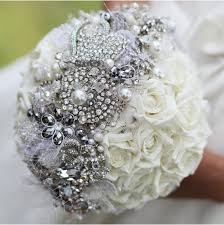 Get it as soon as thu, aug 26. Silver Brooch Bridal Bouquet