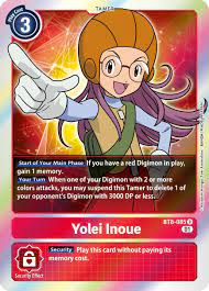 Yolei Inoue - New Awakening - Digimon Card Game