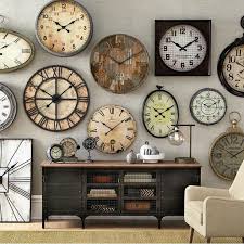Masko Parissemmobilya Clock Decor Clock Wall Decor Living Room Clocks