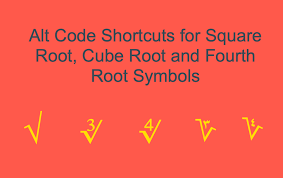 Jun 27, 2021 · using windows character map 1. How To Type Square Root Cube Root And Fourth Root Symbols Webnots