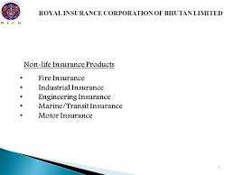 The life insurance corporation (lic) has about 75% of the life insurance market. Royal Insurance Corporation Of Bhutan Limited Ppt Download
