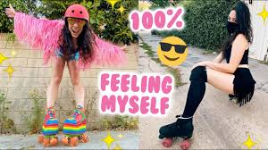 Rookie roller skates rosa white quad skates. Top 10 Favorite Outfits To Wear Roller Skating Youtube