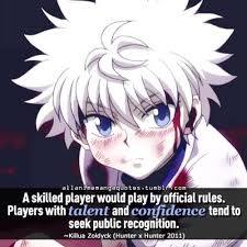 Anime Quotes Killua Hunter X Hunter Wattpad Also check out these inspirational naruto quotes about life, success and relationships. anime quotes killua hunter x hunter