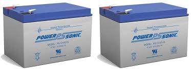 Amazon.com: Power Sonic UB12120 12v 12Ah 12 Volt 12 Amp-hr Battery SLA - 2  Pack : Health & Household