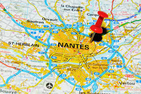 Sur les cartes dynamiques plus bas, vous pouvez vous déplacer pour voir les. London Uk 13 June 2012 Nantes France Marked With Red Pushpin Stock Photo Picture And Royalty Free Image Image 14515115