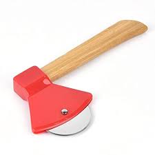 The actual use is what makes gadgets so desirable. Amazon Com Funny Cool Axe Pizza Cutter Unique Men Dad Tool With Steel Sircular Saw Plastic Cover For Wheel Blade Knife Bamboo Handle Cute Kitchen Gadgets Nonstick Stuff Slicer