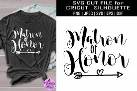 Download Matron Of Honor Svg Wedding Shirt Svg By Midmagart Thehungryjpeg Com