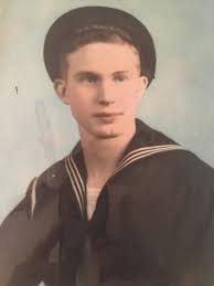 2 of the "destroyer family" I married into: Seaman Jim Mankins was my wife Barbara  Libby Slater's uncle, her mother's younger brother. He joined the Navy late  in WWII and was assigned