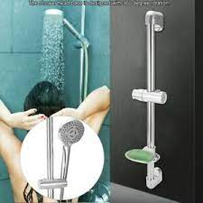 Something i designed to be able to have a shower without holding the head. Adjustable Shower Head Holder Handset Bathroom Wall Mount No Drilling Bracket Ebay
