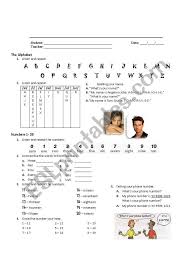 These online educational tools can keep kids occupied. Worksheet That Contains Alphabet And Numbers Learning Letters Vocabulary Skills Phonics Worksheets