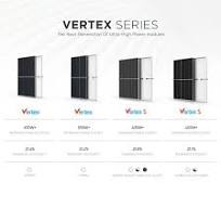 Vertex Solar Panel 670W Silver Frame Anodized Aluminium ...