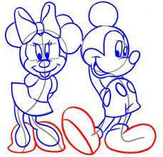 More images for how to draw mickey and minnie mouse step by step » How To Draw Mickey And Minnie Step By Step Disney Characters Cartoons Draw Cartoon Character Drawing Cartoon Characters Drawing Tutorial How To Draw Mickey