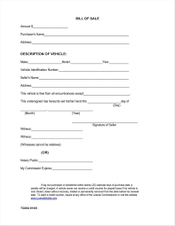 Form Generic Free Free Automobile Bill Of Sale Template Printable Car Bill Of Sale Template Form Generi Bill Of Sale Template Invoice Template Receipt Template