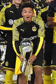His current girlfriend or wife, his salary and his tattoos. Jadon Sancho Stars In Borussia Dortmund S Super Cup Triumph Latest Football News The New Paper