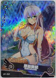 High School DxD Rossweisse Foil Doujin Maiden Party Trading Card UR | eBay