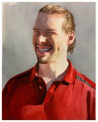 Hello, here's a portrait I did a while ago. Watercolor